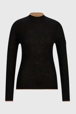 Sale May myk strikket høyhalset genser Gensere & Fleece