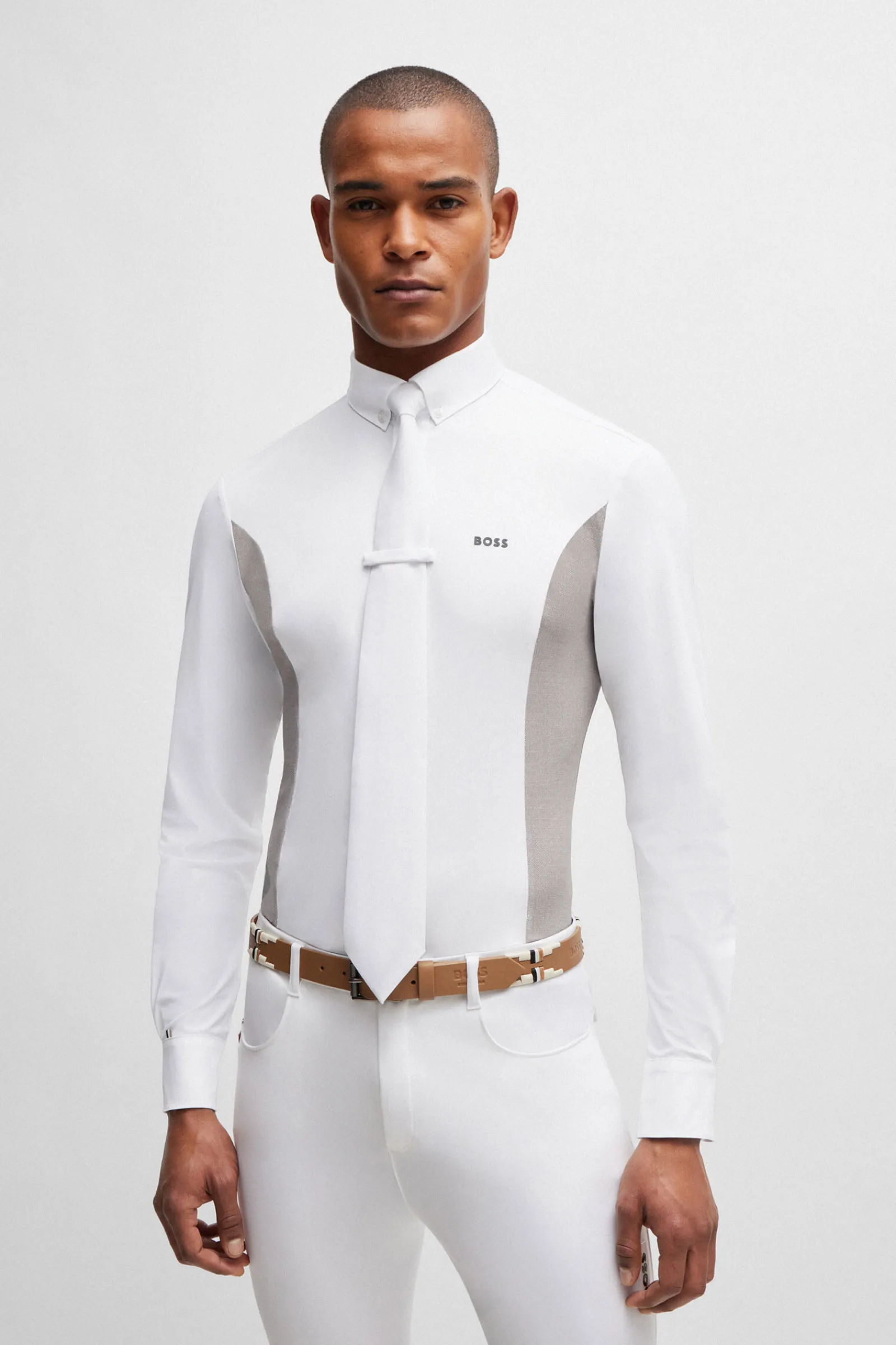 Outlet Norman show-skjorte med sidepanel Stevneklær