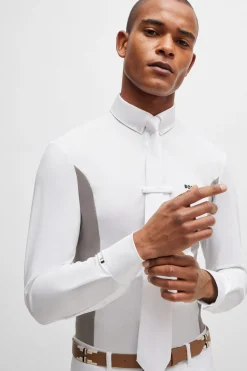 Outlet Norman show-skjorte med sidepanel Stevneklær