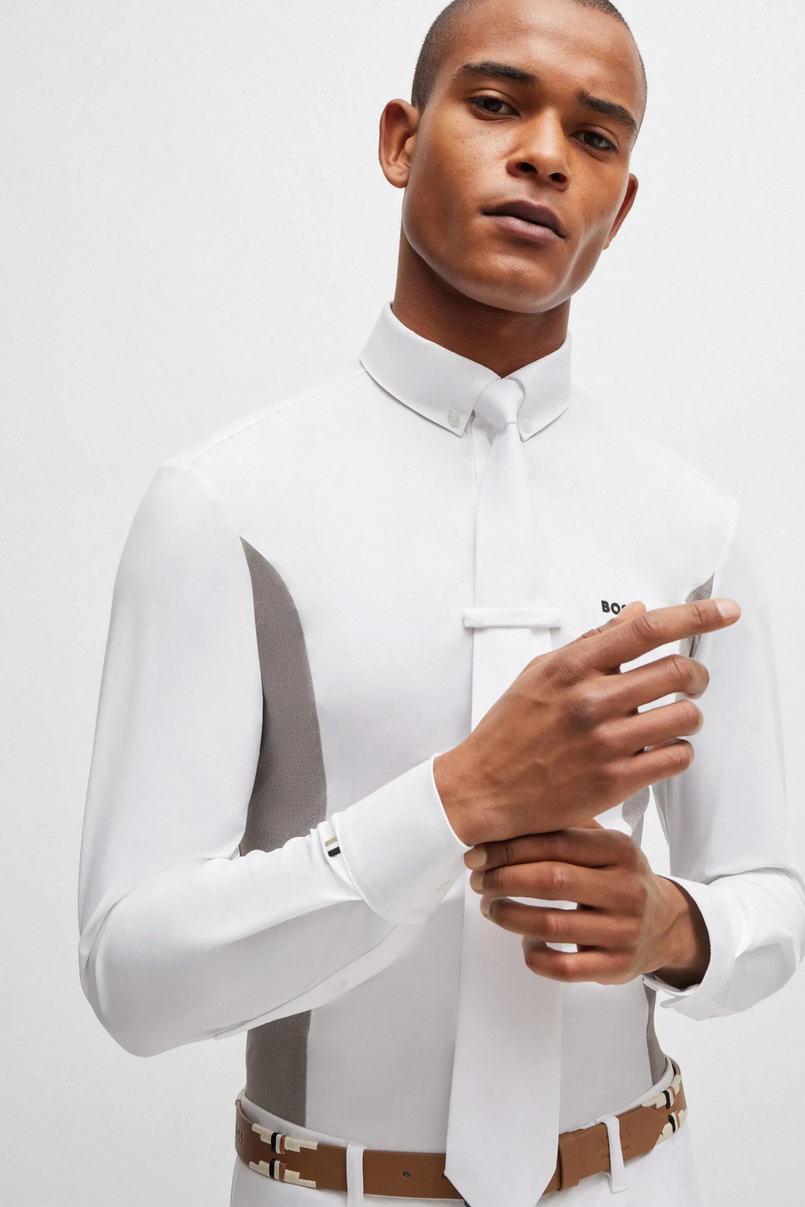 Outlet Norman show-skjorte med sidepanel Stevneklær