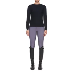 Best Cavalleria Toscana boat neck genser, ullstrikket, bikubemønstret, dame Gensere & Fleece