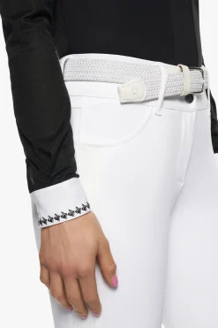 Discount Cavalleria Toscana stevneskjorte med lange ermer og folder for kvinner Skjorter Og Topper