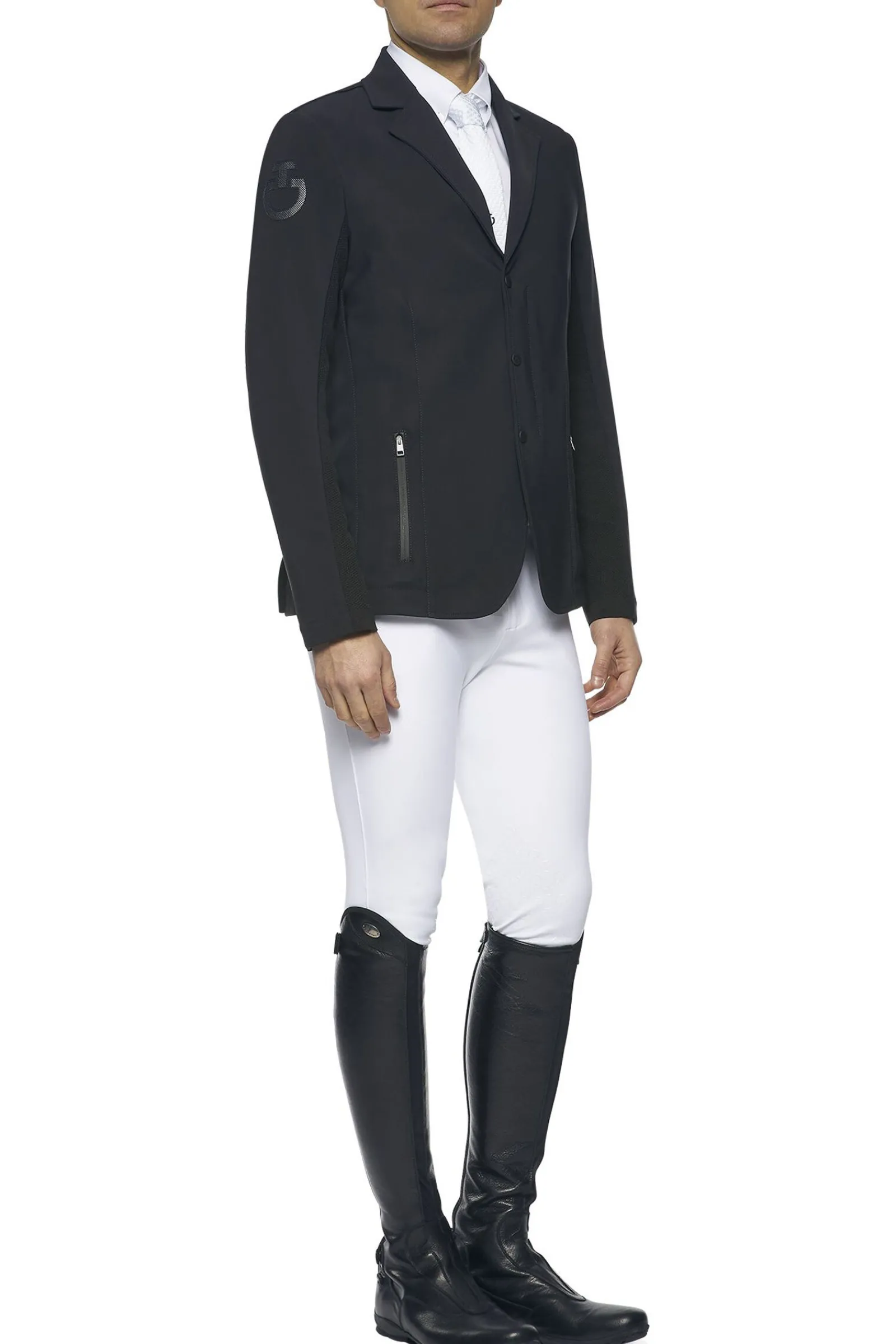 Cavalliera Toscana Tech Knit Zip herre-turneringsjakke Stevneklær