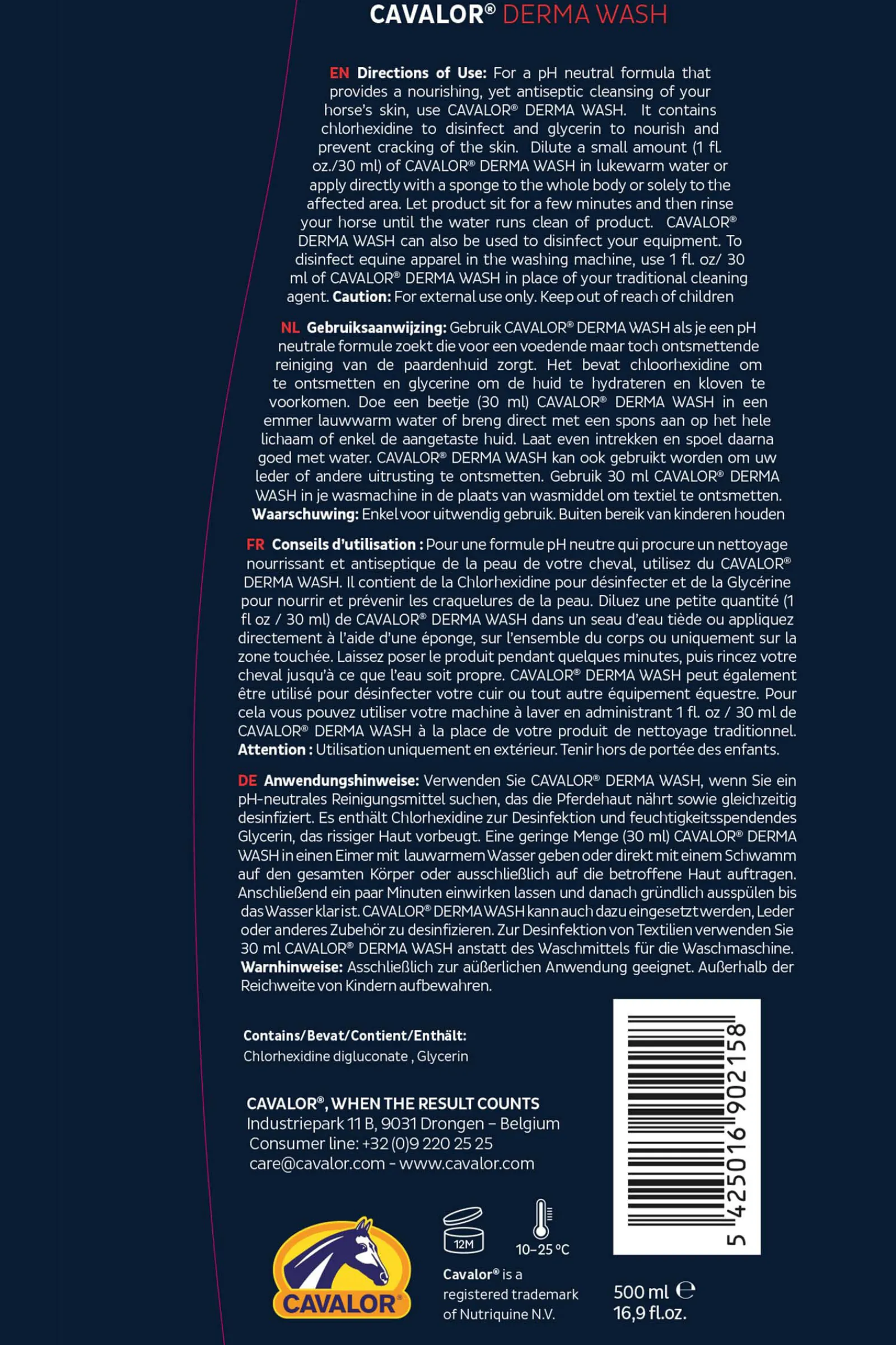 Clearance Derma Wash 500 ml Stell Pels, Hud Og Man