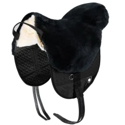 Clearance Basic Plus Barbaksal med sauefell Saler