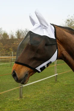 SuperFly fluemaske med ørebeskyttelse Fluemasker & Fluepannebånd|Fluemasker & Fluepannebånd