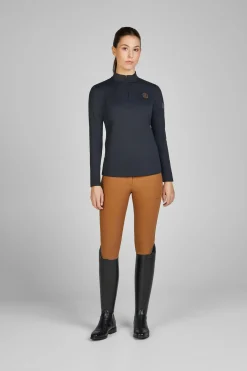 Hot Fanatics AW24 Langermet 1/2 glidelås skjorte Skjorter Og Topper