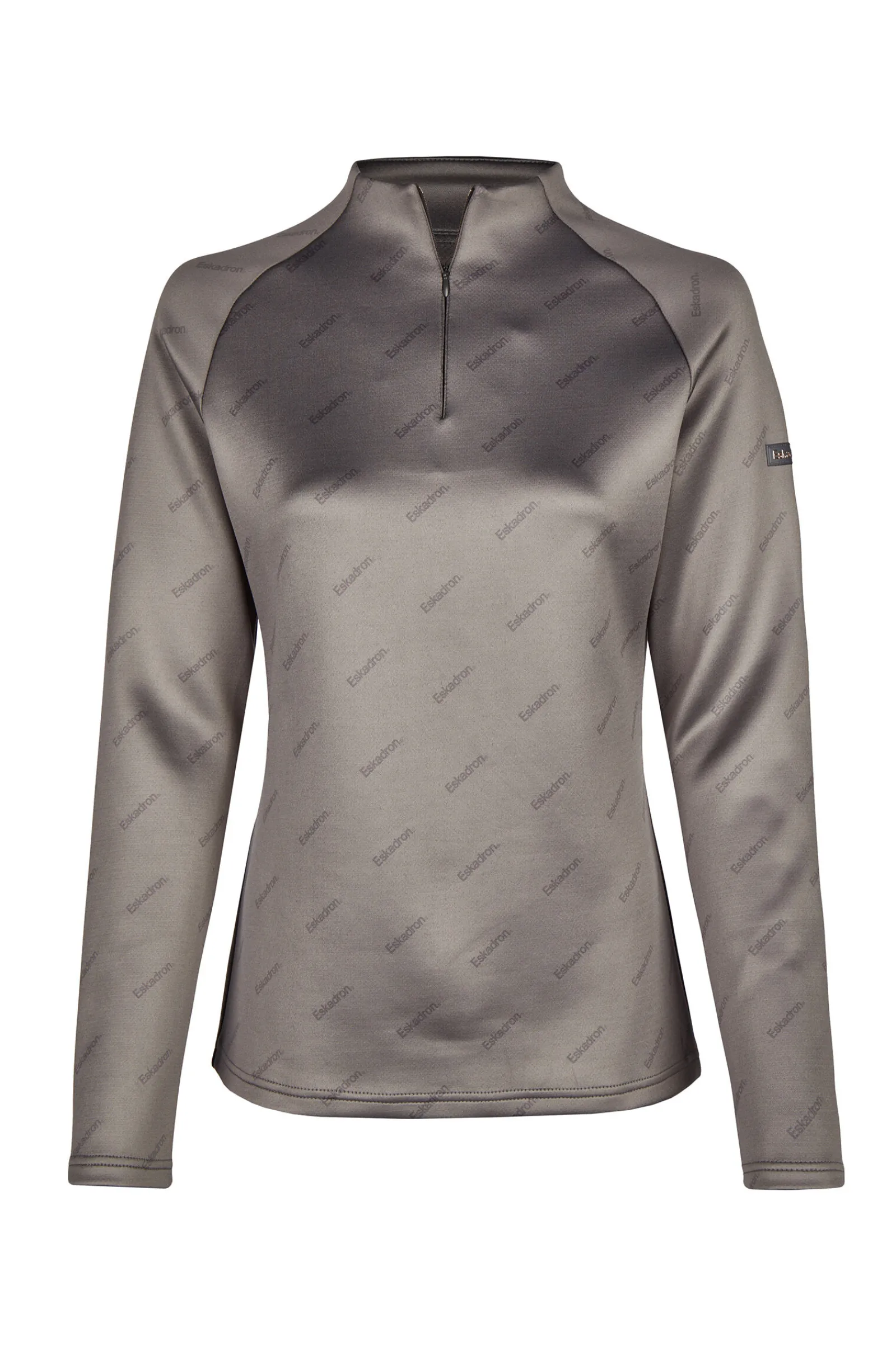 Outlet Heritage Fanatics AW2023 Jersey skjorte med halv glidelås til dame Skjorter Og Topper