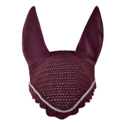 Outlet ridehette med sølvkant Ørehetter|Ørehetter