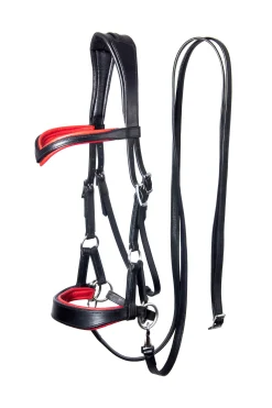 Online F.R.A. Freedom Riding Articles Aruba bittløst hodelag med tøyler (system 3) Hodelag & Nesereimer