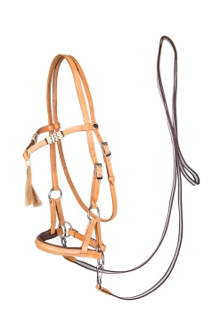 Outlet F.R.A. Freedom Riding Articles Shango sidepull (system 3) western-utseende, lær Western|Hodelag & Nesereimer
