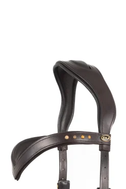 New F.R.A. Freedom Riding Articles Glory sidepull med tøyler (system 3), brunt Hodelag & Nesereimer