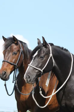 Sale F.R.A. Freedom Riding Articles Nanouk bitless bridle (system 4) bomull med klipstøyler Hodelag & Nesereimer