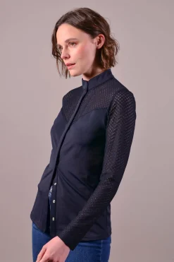 Outlet Shami langermet genser, dame Skjorter Og Topper