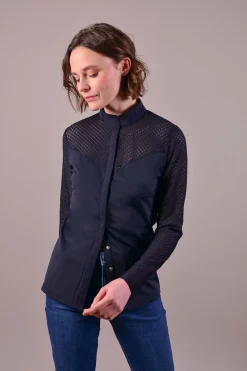 Outlet Shami langermet genser, dame Skjorter Og Topper