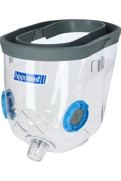 Hot inhaleringsmaske inkludert tilbehør til AirOne, trekkhest Tilskudd