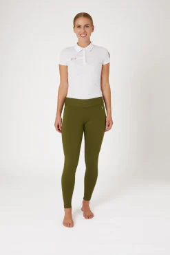 Hot Active helforsterkede ridetights til vinteren med knegrip og telefonlomme Ridetights