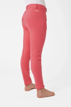 Best Active helforsterket ridebukse med silikon, barn Ridebukser