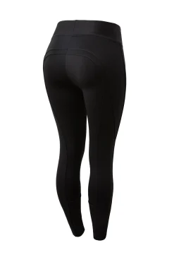Active thermo tights med kneforsterking, dame Ridetights