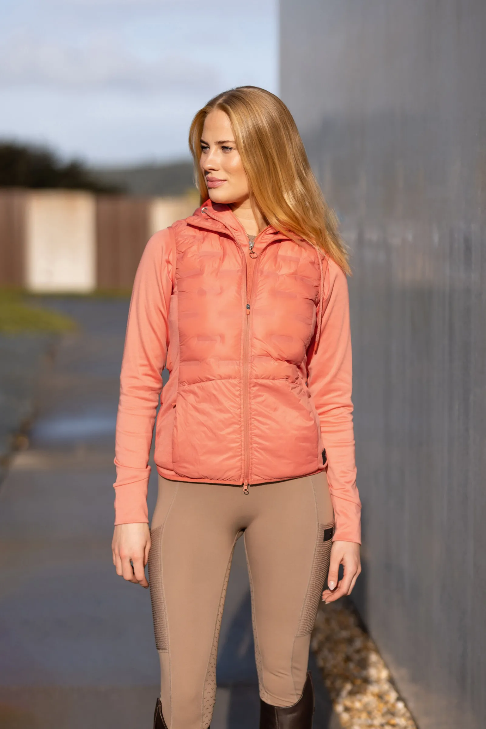 New Adela lettfôret, funksjonell ridevest til dame Jakker Og Frakker