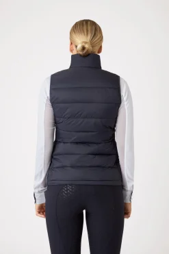 Amber lettfôret klubbvest, dame Jakker Og Frakker