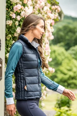 Amber lettfôret klubbvest, dame Jakker Og Frakker