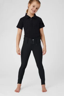 Best Andrea helforsterkede ridebukser med høyt liv, barn Ridebukser