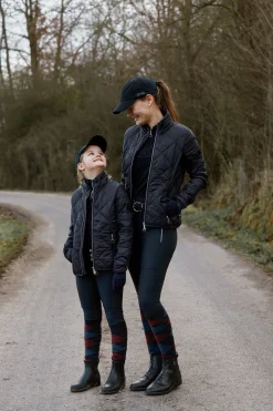 Best Andrea helforsterkede ridebukser med høyt liv, barn Ridebukser