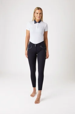 Online Aubrey ridebukse, kneforsterket med silikon og høyt liv, dame Kneforsterkede Ridebukser