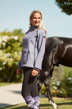 Ayla ride-regnjakke med glidelås til dame Regntøy|Jakker Og Frakker