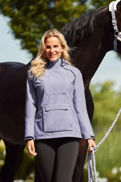 Ayla ride-regnjakke med glidelås til dame Regntøy|Jakker Og Frakker