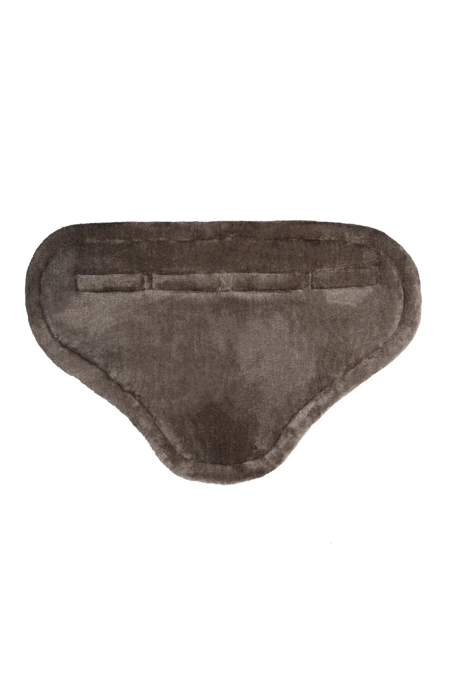 Clearance barbaksal i semsket PU-lær Saler