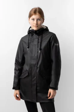 Outlet Billie PU regnjakke med fleece, dame Regntøy|Jakker Og Frakker