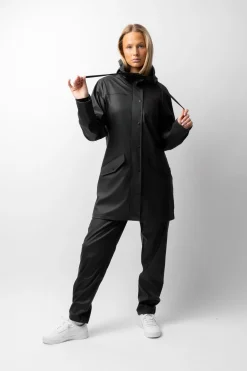 Discount Billie PU regnjakke, dame Regntøy|Jakker Og Frakker