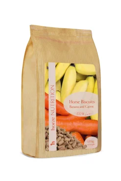 Online Biscuits godbiter, banan og gulrot, 1 kilo Hestegodteri