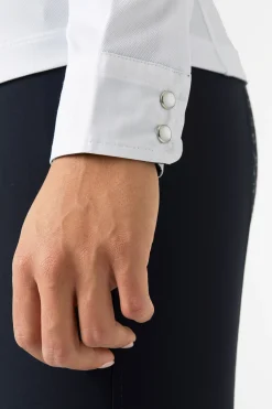 Hot Blaire langermet teknisk stevneskjorte til dame LSF 30+ Skjorter Og Topper