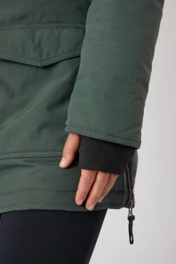 Clearance Brooke lang parkasjakke, dame Jakker Og Frakker