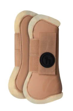 New Caliber senebelegg med teddyfôr Belegg Til Hest