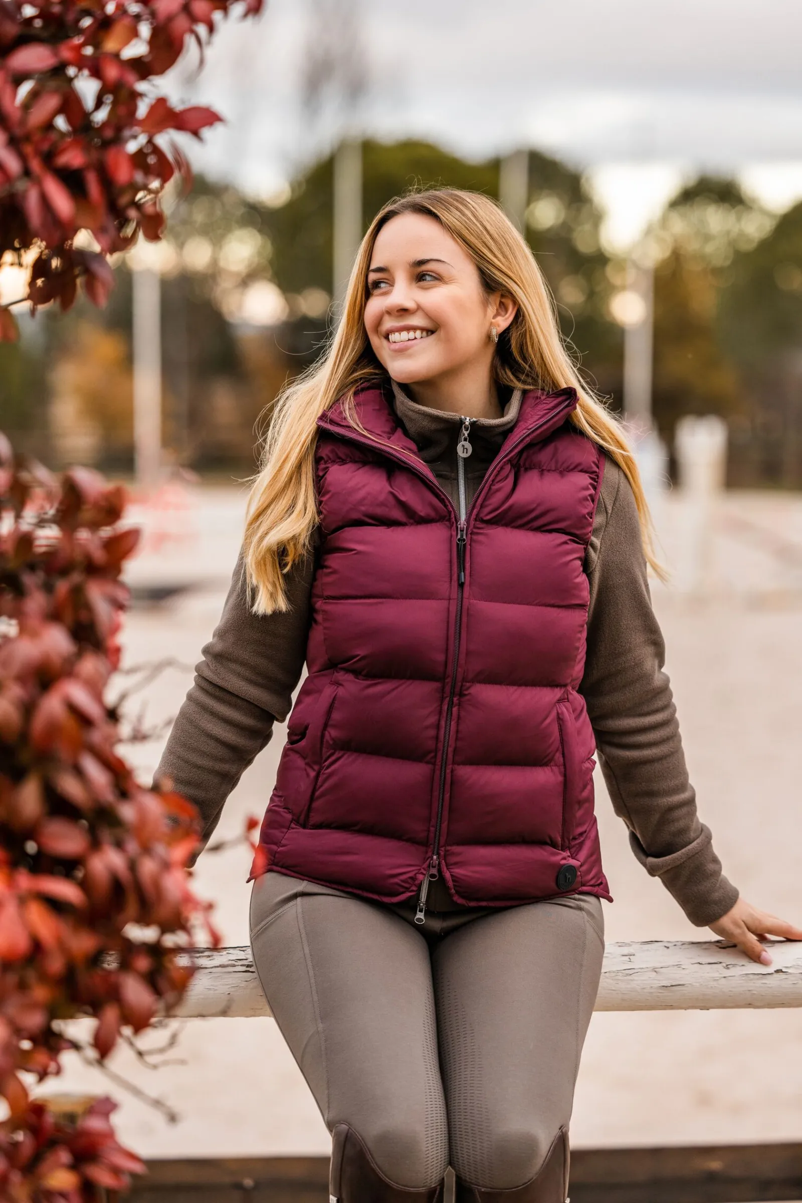 Best Callie fôret ridevest med hette til dame Jakker Og Frakker