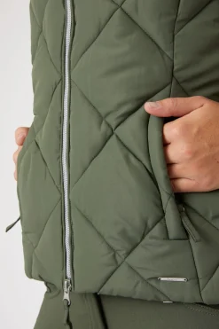 Outlet Carola fôret ridevest til dame Jakker Og Frakker