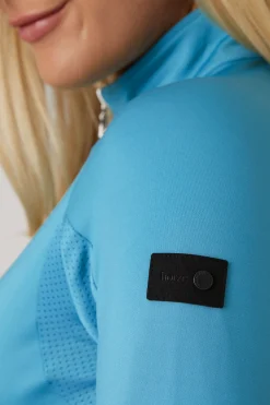 Carolina langermet treningsskjorte, dame Skjorter Og Topper