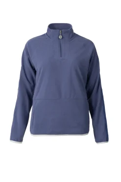 Online Christa ridejakke i fleece med halv glidelås, til dame Gensere & Fleece|Jakker Og Frakker