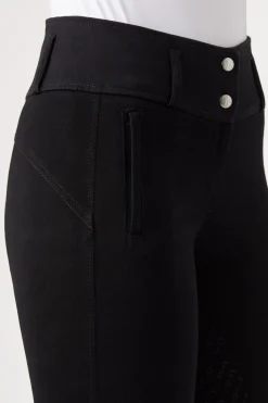 Best Daniela helforsterkede ridebukser med silikon, dame Helforsterkede Ridebukser