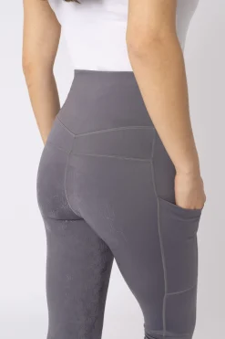 Best Daria Dame ride tights med fullt sete Ridetights