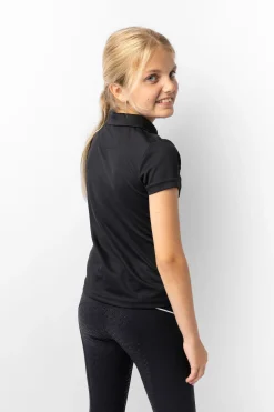 Clearance Denise funksjonell kortermet poloskjorte, barn Stevne|Skjorter Og Topper