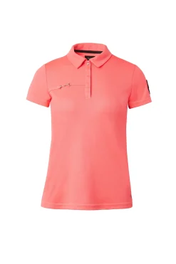 Outlet Denise funksjonell kortermet poloskjorte, dame Skjorter Og Topper