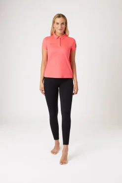 Outlet Denise funksjonell kortermet poloskjorte, dame Skjorter Og Topper