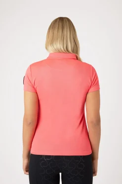 Outlet Denise funksjonell kortermet poloskjorte, dame Skjorter Og Topper