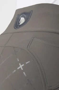 Clearance Desiree helforsterket ridebukse, silikon, høyt liv, dame Helforsterkede Ridebukser