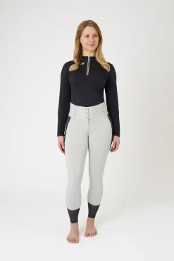 Online Ebba helforsterkede ridebukser med mesh til dame Helforsterkede Ridebukser